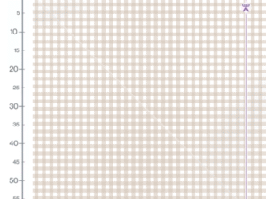 Audinio „Langeliai“ faktūra – medvilninis audinys su langelių ir dryžių raštais, ekologiškai spausdintas